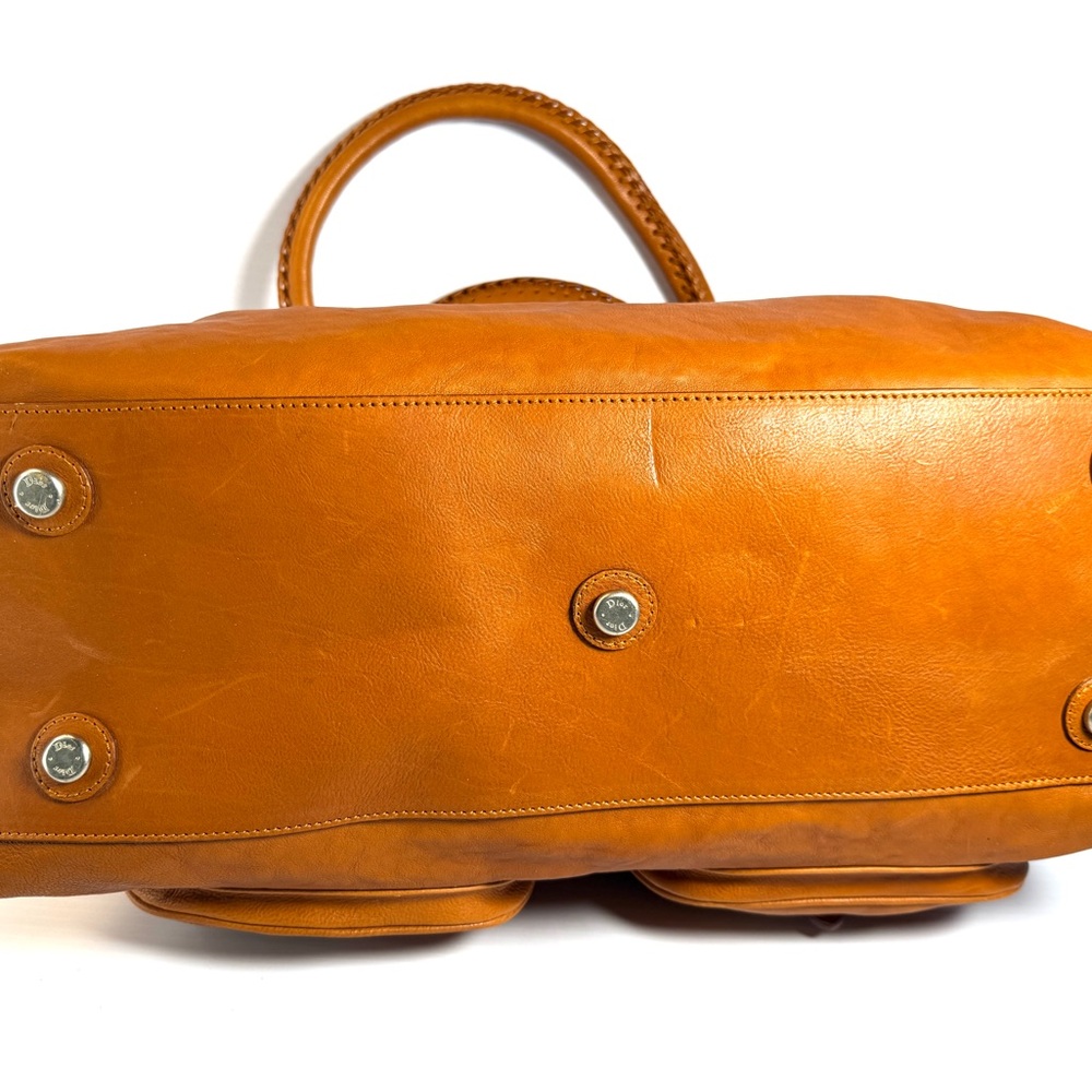 Christian Dior My Dior Tan Leather Tote Bag - Picture 10 of 16